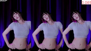 Asian Beauty Girl Dancing off On Live Cam Afreecatv Video