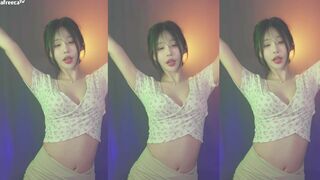 Sexy Asian Model Dancing On live Cam Afreecatv Video