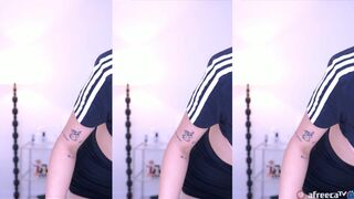 Ryuryu24 Asian babe Dancing While Showing Her Half Naked Boobs Afreecatv Video