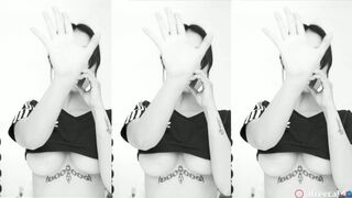 Ryuryu24 Asian babe Dancing While Showing Her Half Naked Boobs Afreecatv Video