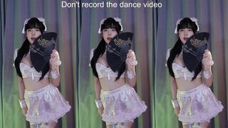 yule_.0.03 Asian In Pretty Dress Dancing Video