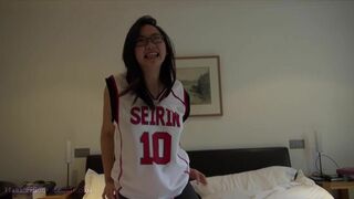Sugarcookie Nerdy Asian Basketball Player Masturbating Solo On Bed Video
