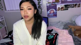 Mankoprincess Sexy Fit Asian Teasing and Revealing Herself On Webcam Live Onlyfans Video
