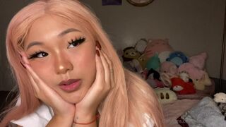 Mankoprincess Sexy Asian Bunny Showing Herself While On Live Onlyfans Video