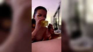 Big Booty Cowgirl Riding Cock After a Lusty Blowjob On His Cock Video