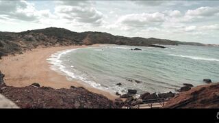 Luna Okko Asian Slut Doing a Quick Fuck On a Cliff With her Bf Video