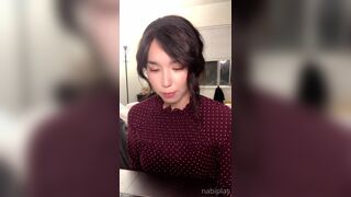 Nabiplay Asian Babe Telling a Erotic Story For Fans On Live Video