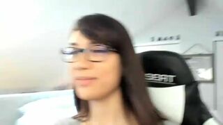 delightfulhug Nerdy Asian Slut Teasing Big Juicy Tits On the Live Webcam Video