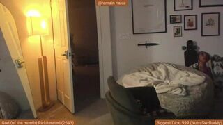 NamiMFC Asian Chick Shows her Amazing Booty and Tits While Eating in Live Stream Video