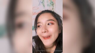 Irisadamsone Lusty Asian Teen In School Uniform Sucking Lollipop Sensually onlyfans Video