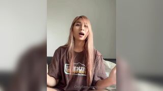 Pokemonfit Cute Asian Babe Talking to her Fans in Live Onlyfans Video