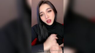 AngelicCherryres Cuute Babe Tease a Dildo and Sucking it Deep in Live Onlyfans Video