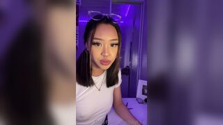 Bbyl_ng Amateur Asian Rides a Big Dildo till Gets Orgasm at Night Onlyfans Video