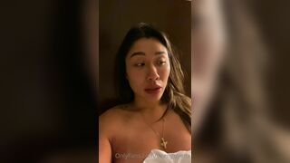 Deenguyenx Wearing Bath Robe And Teasing Onlyfans Video
