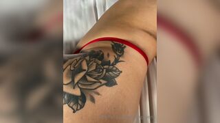 Deenguyenx Nude Teaser In Red Lingerie Onlyfans Video