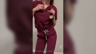 Lilyinthevalley Getting Naked While Teasing Onlyfans Video