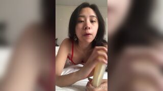 Voidprincess Squeezing Nipples And Dildo Blowjob Onlyfans Video