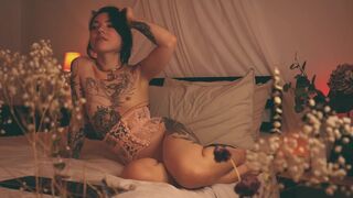 Sorenyu Teasing And Spanking Her Tatted Ass With Anal Tail Video