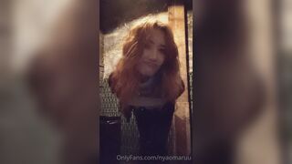 Nyaomaruu Strip Teasing While Playing Tits Onlyfans Video