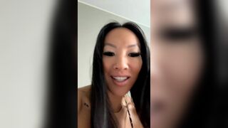 Asa Akira having orgasm while she finger cunt video