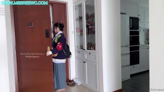 Bree Wales Covington Enjoy Filling her Cunt with a Big Dildo Onlyfans Video