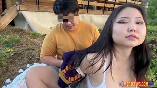 Bree Wales Covington Seduces a Guy and Fucking Him at Outdoor Onlyfans Video