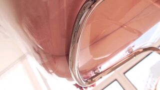 Ero_Inkyung Teasing Juicy Ass And Pussy On Seethrough Chair Video