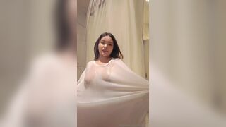 Mizzimie Nude Nipple Tease In Wet T Shirt Onlyfans Video