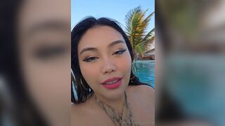 Mizzimie Showing Off Tits In The Pool Onlyfans Video