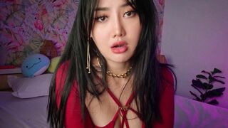 Goddess Nion Asmr Tease In Sexy Red Dress Video
