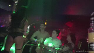 Polly Pons Topless in the Strip Club Leaked Video