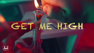 Horny Cute Asian Slut With Awesome Tiny Tits Fingering Her Tight Pussy With Stripteasing