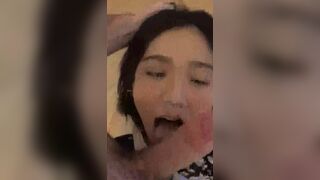 Pretty Cute Asian Slut Loves Taste Of Sucking A Big Black Cock Hard Leaked Video