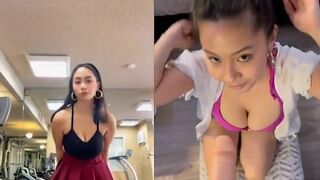 Sexy Big Tit Babe Wants a Big Cock On Her Mouth Video