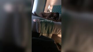 Petite Asian Cheating Wife Sucking BF's Best Friend's Cock Passionately Leaked Video