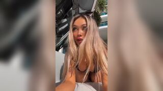 Asian Beauty Exposed Her Natural Boobs While Doing Tiktok Video