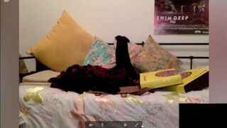 Sexy Pretty Asian Babe Fucking Her Wet Pussy With Toys On a Facebook Call With Her Bf Leaked Video