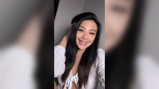 Beautiful Asian Girl Ready to Tease at Night Video