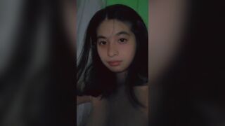 Franczeska Emilia Asian Teen Girl Exposed Her Tiny Tits While Topless Naked Video