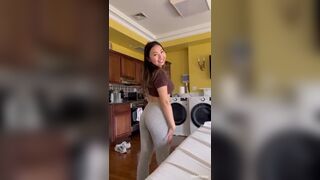 Bellapyr Sexy Asian Babe Sucks His Cock and Rides It Passionately Video