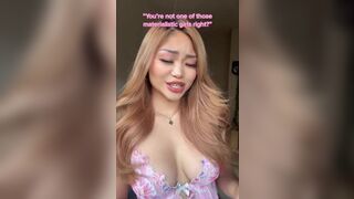 Cute Asian Babe With A Hot Dress Video