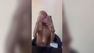 Pretty Asian Babe Hot Sexy Mirror Cam Video