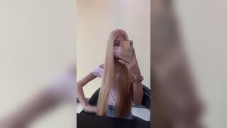 Pretty Asian Babe Hot Sexy Mirror Cam Video