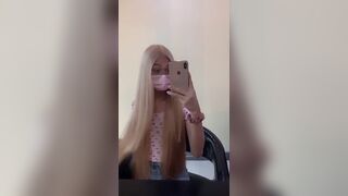 Pretty Asian Babe Hot Sexy Mirror Cam Video