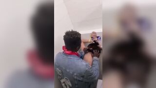 Horny Asian Got banged In a Public Toilet By a BBC Leaked Cam Video