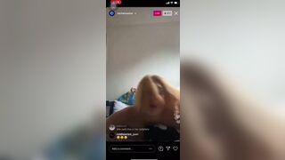 Racheicasino Asian Hoe Revealing Her Big Booty Cheeks In A Instagram Live Video