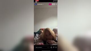 Racheicasino Asian Hoe Revealing Her Big Booty Cheeks In A Instagram Live Video