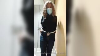 Jasminemali Shemale Jerking Inside a Public Toilet Onlyfans Video
