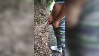 Jasminemali Trans Bitch Peeing In a Park Onlyfans Video