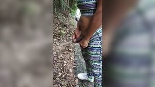 Jasminemali Trans Bitch Peeing In a Park Onlyfans Video